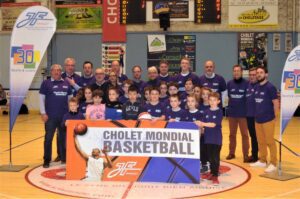Ouverture_fin cérémonie_avec partenaires présents - Tournoi 2020 - Cholet Mondial Basket