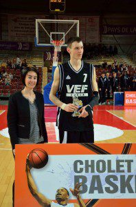 Photos récompenses, 2015 - JF Cholet Mondial Basket