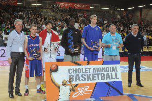 Photos récompenses, 2014 - JF Cholet Mondial Basket